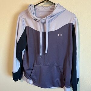 Under Armour Women's Two-Tone Hoodie - Purple and Light Blue